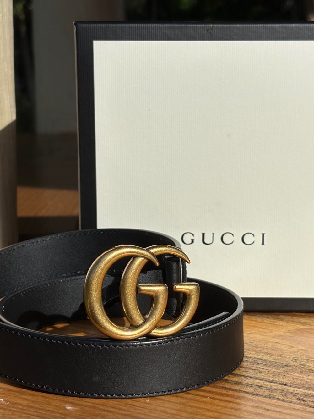 Gucci Marmont Thin Belt
